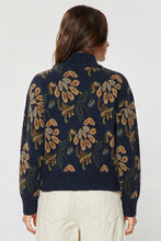 Load image into Gallery viewer, Pattern Jacquard Half Zip Sweater
