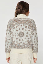 Load image into Gallery viewer, Pattern Jacquard Half Zip Sweater
