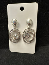 Load image into Gallery viewer, Silver Over Pewter Earrings
