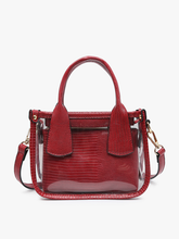 Load image into Gallery viewer, Stacey Clear Satchel
