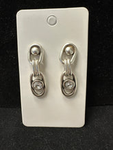 Load image into Gallery viewer, Silver Over Pewter Earrings
