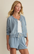 Load image into Gallery viewer, Daily Knit Denim Cardigan
