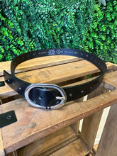 Load image into Gallery viewer, Center Perforation Leather Belt
