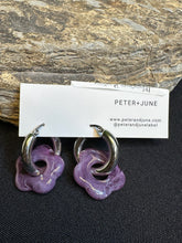 Load image into Gallery viewer, Day Nights Hoop Earrings
