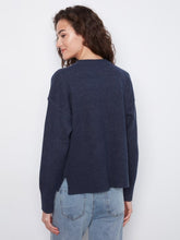 Load image into Gallery viewer, Crew Neck Crop Sweater w/Pockets
