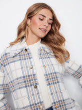 Load image into Gallery viewer, Eyelash Yarn Jacquard Short Jacket
