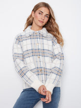 Load image into Gallery viewer, Eyelash Yarn Jacquard Short Jacket
