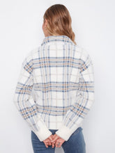 Load image into Gallery viewer, Eyelash Yarn Jacquard Short Jacket
