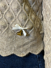 Load image into Gallery viewer, Textured Sweater w/Heart Embellishment
