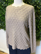 Load image into Gallery viewer, Textured Sweater w/Heart Embellishment
