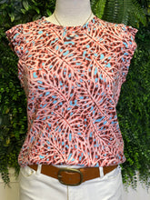 Load image into Gallery viewer, Dbl Ruffle Cap Slv Top
