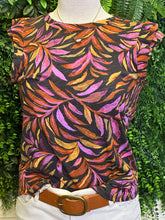 Load image into Gallery viewer, Dbl Ruffle Cap Slv Top
