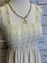 Load image into Gallery viewer, Smocked Bodice Midi Dress

