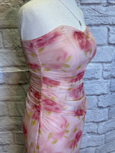 Load image into Gallery viewer, Strapless Ruched Midi Dress
