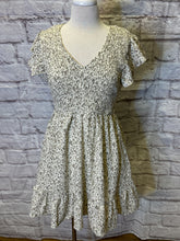 Load image into Gallery viewer, Smocked Flutter Slv Babydoll Dress
