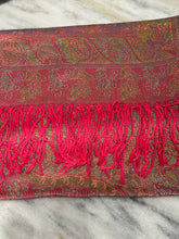 Load image into Gallery viewer, Metallic Paisley Pashmina
