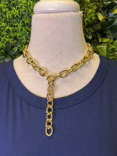 Load image into Gallery viewer, 16" Thick Oval Chain Y Necklace

