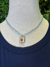 Load image into Gallery viewer, 16" Enamel Strawberry Beaded Necklace

