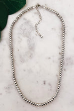 Load image into Gallery viewer, 4mm Stainless Steel Ball Necklace
