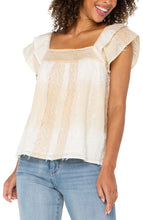 Load image into Gallery viewer, S/S Square Neck Blouse

