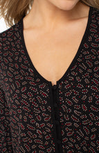 Load image into Gallery viewer, Button Front Ditsy Flower Top
