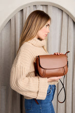 Load image into Gallery viewer, Lindsey Dual Zip Flapover Crossbody
