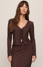 Load image into Gallery viewer, Amara Polka Dot Mesh Top
