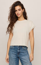 Load image into Gallery viewer, Marika Lace Trim Muscle Tee
