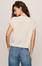 Load image into Gallery viewer, Marika Lace Trim Muscle Tee
