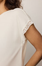 Load image into Gallery viewer, Marika Lace Trim Muscle Tee
