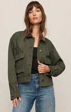 Load image into Gallery viewer, Rey Cropped Chore Jacket
