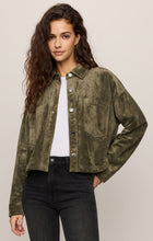Load image into Gallery viewer, All Day Cropped Suede Jacket
