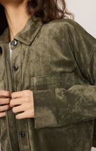 Load image into Gallery viewer, All Day Cropped Suede Jacket

