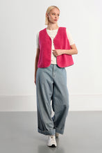 Load image into Gallery viewer, Woven Fuzzy Vest
