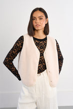 Load image into Gallery viewer, Woven Fuzzy Vest
