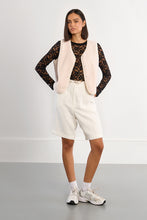 Load image into Gallery viewer, Woven Fuzzy Vest
