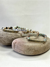 Load image into Gallery viewer, Caffeine and Cuss Words Bracelet
