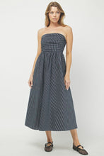 Load image into Gallery viewer, Tube Striped Maxi Dress
