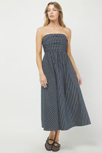 Load image into Gallery viewer, Tube Striped Maxi Dress
