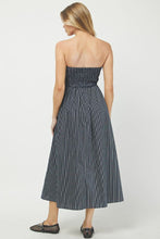 Load image into Gallery viewer, Tube Striped Maxi Dress
