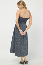 Load image into Gallery viewer, Tube Striped Maxi Dress
