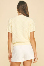 Load image into Gallery viewer, Textured Diamond Knit Cardigan
