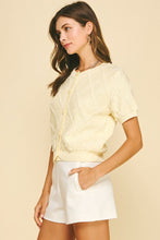 Load image into Gallery viewer, Textured Diamond Knit Cardigan
