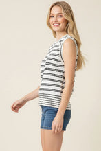 Load image into Gallery viewer, Striped Knit Sweater Top
