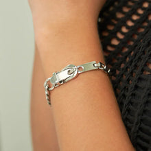 Load image into Gallery viewer, Silver Belt Bracelet
