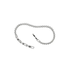 Load image into Gallery viewer, Silver Diamond Tennis Bracelet Links
