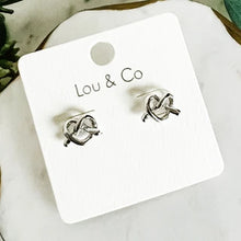 Load image into Gallery viewer, Pretel Knot Stud Earrings
