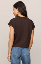 Load image into Gallery viewer, Marika Lace Trim Muscle Tee
