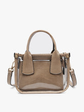 Load image into Gallery viewer, Stacey Clear Satchel
