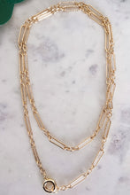 Load image into Gallery viewer, Textured Clip-link Chain Necklace
